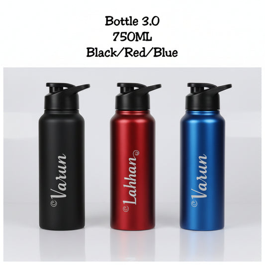 MGH Straight IND Single Wall Bottle – 750 ML