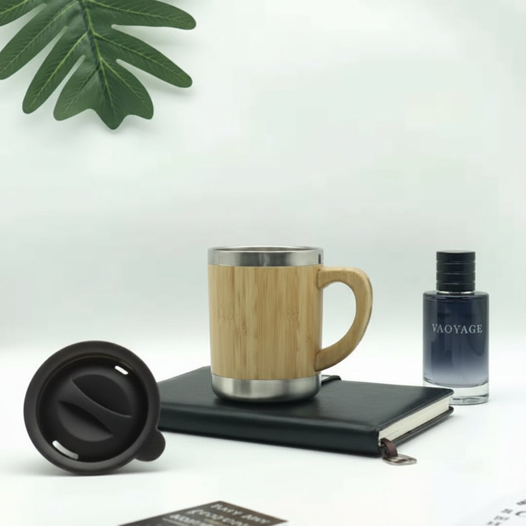 Bamboo Flask MGH 7034 – 350ml Hot & Cold