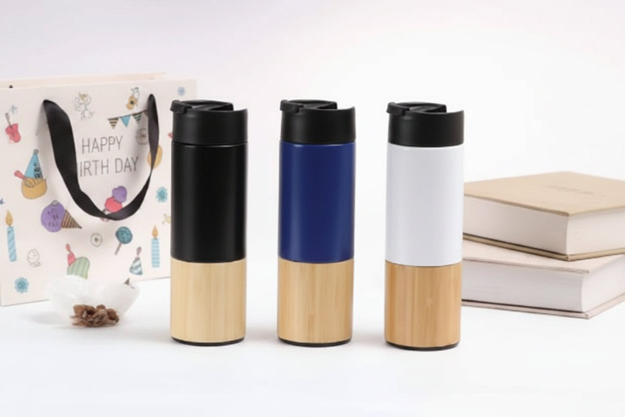 Bamboo Flask MGH 7040 – 450ml Hot & Cold