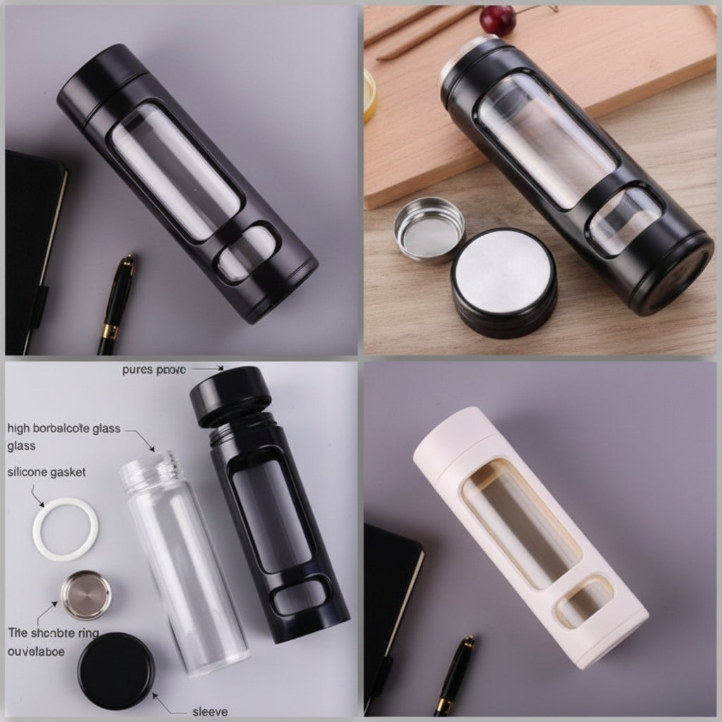 MGH 7086 Borosilicate Glass Bottle | 400 ML