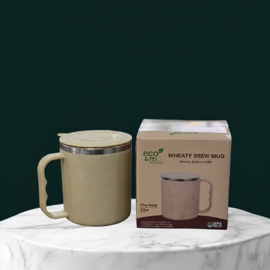 MGH 7084 | 250 ML Wheat Straw Self Stirring Mug