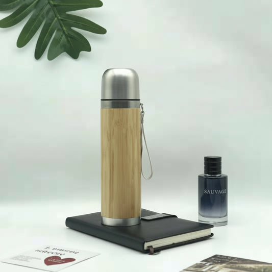 Bamboo Flask MGH 7044 – 420ml Hot & Cold