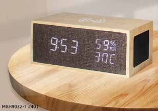 Bamboo Digital Clock-2401 | Model 9032-1