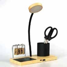 Bamboo Desk Lamp | Eco-Friendly LED Desk Light for Home & Office