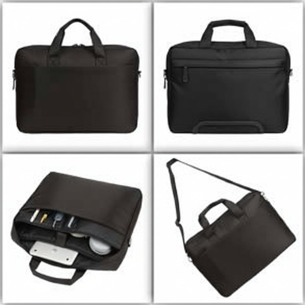 MGH 9014-4 Rexine Laptop Bag – Brown