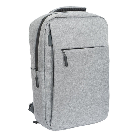 MGH 9014-1 | Rexine Laptop Backpack – Light Grey