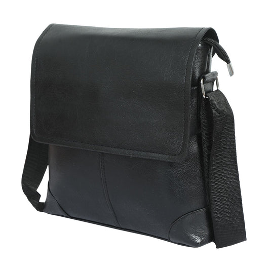 MGH 9014-5 | Rexine Sling Bag – Black