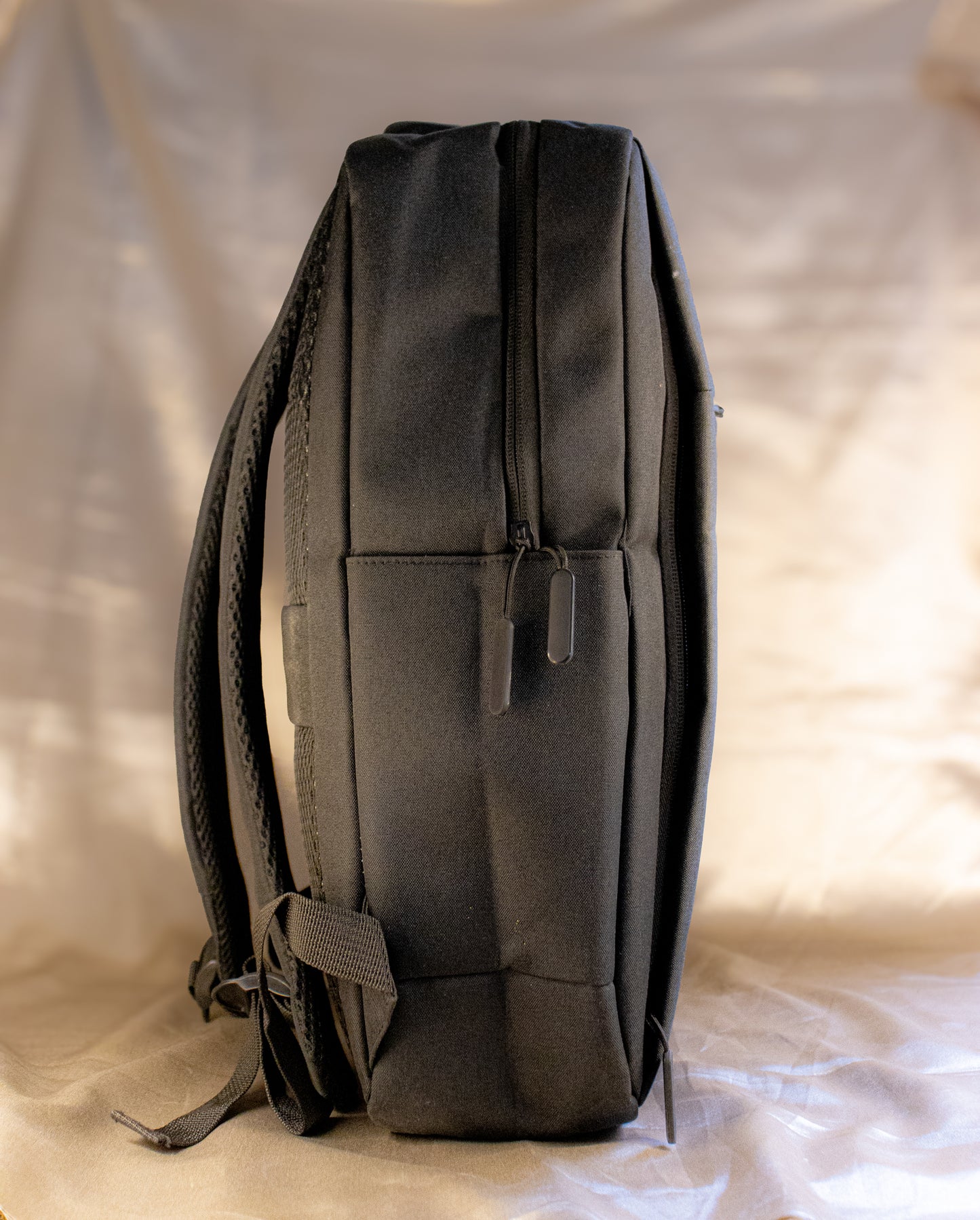 PU Laptop Backpack – Water-Resistant with 3 Compartments