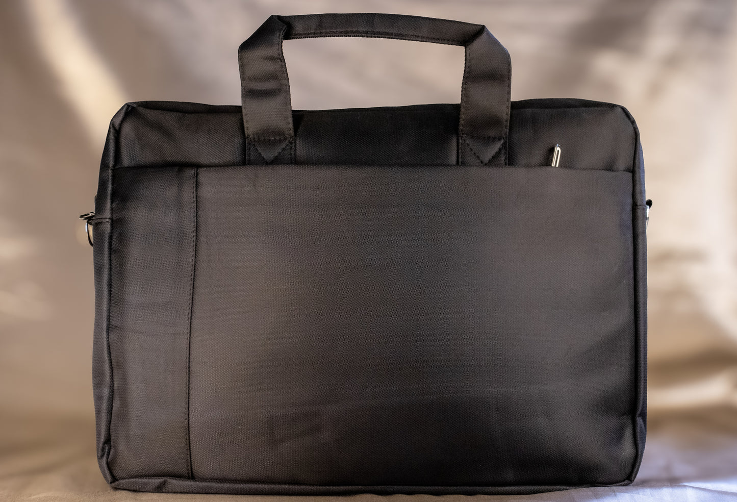 PU Laptop Shoulder Bag – Handheld with 3 Compartments