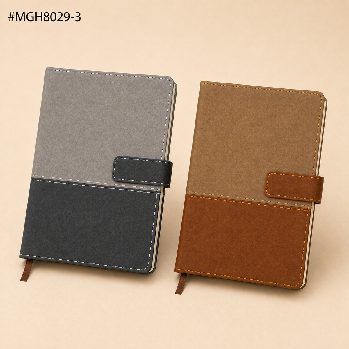 8029-3 | A5 PU Leather Diary - 192 Pages