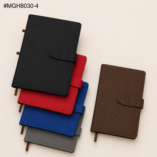 8030-4 | A5 PU Leather Diary - 192 Pages