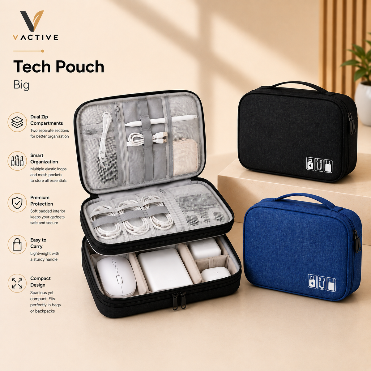 V-Active Tech Pouch Big - MGH8031-3
