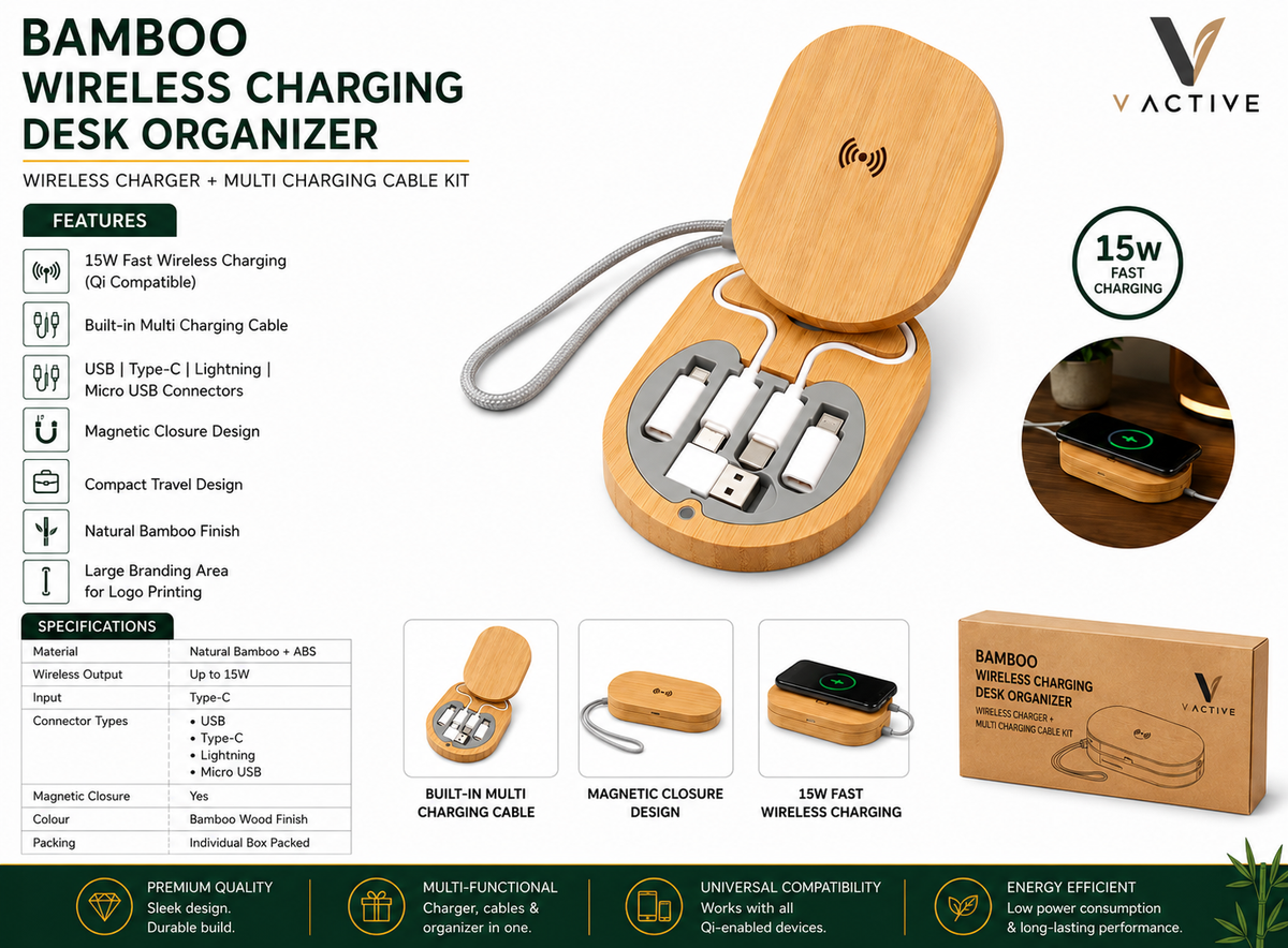 MGH9028-18 | Bamboo Wireless Charge