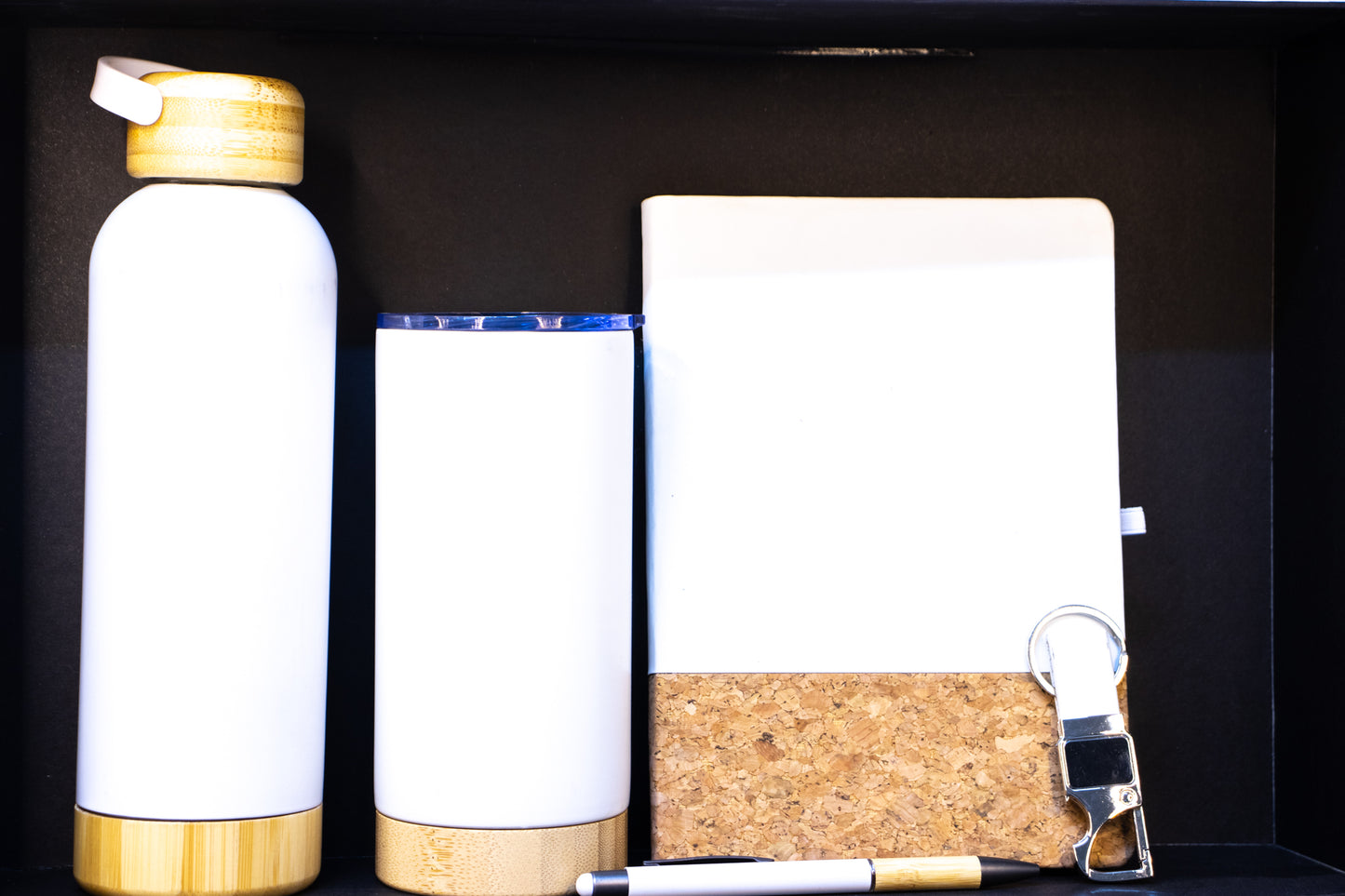 Premium Gift Hamper – Diary, Bottle, Key Chain, Pen & Tumbler